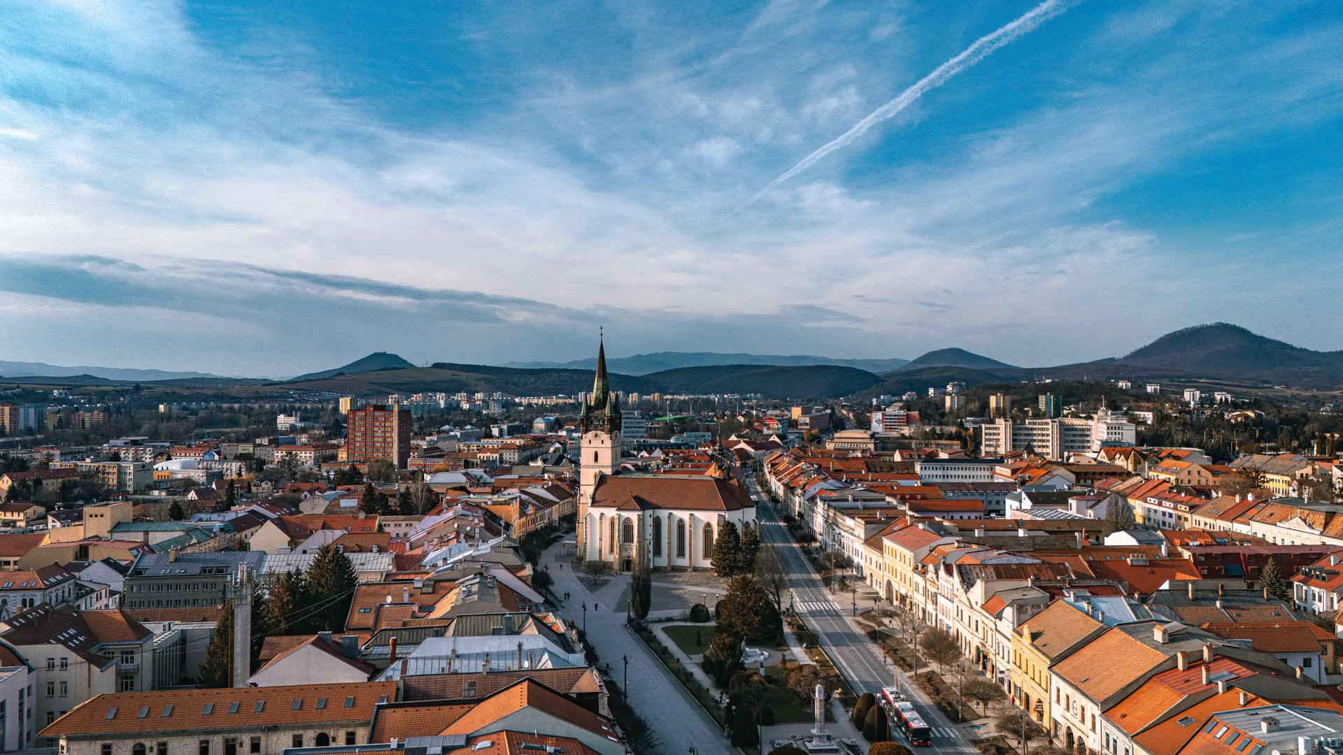Prešov - panoráma mesta